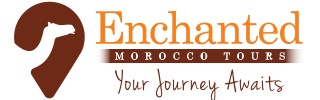 Enchanted Morocco Tours logo for mobile version