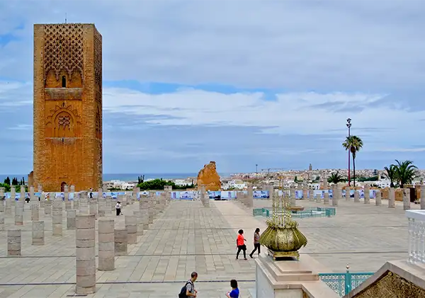 La Torre Hassan en Rabat, capital de Marruecos
