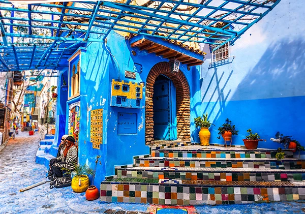 visit Chefchaouen - the blue town in north of Morocco