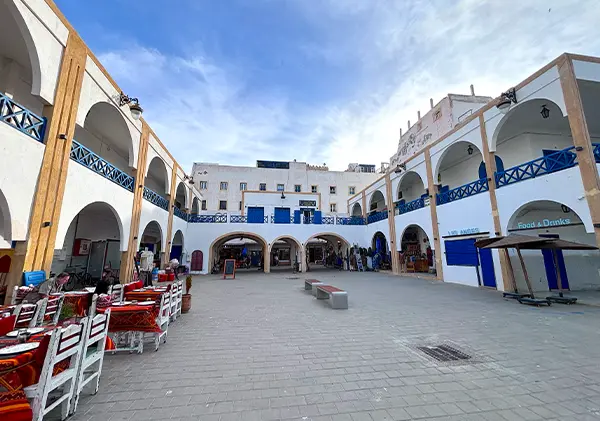 A square in Essaouira Median during city tours