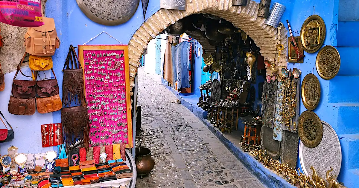 Medina of Chefchaouen pictured during one of Morocco tour packages