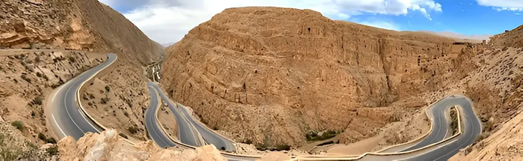 Dades Gorge 2 hours drive from Morocco sahara desert