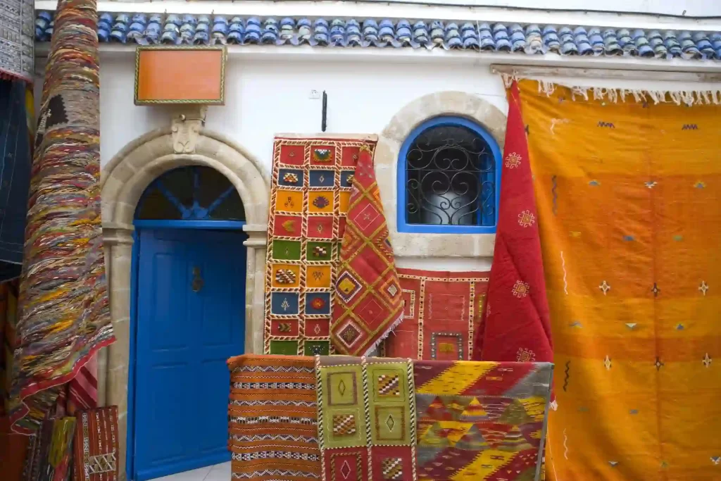 moroccan rug carpet in Essaouira 